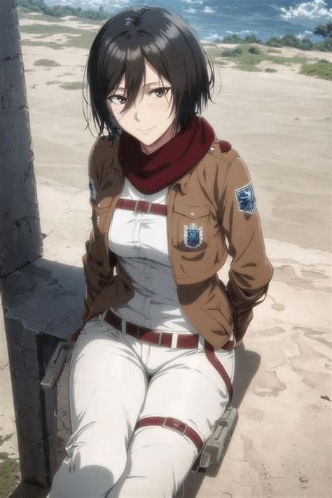 naked mikasa|Mikasa Ackerman getting fucked